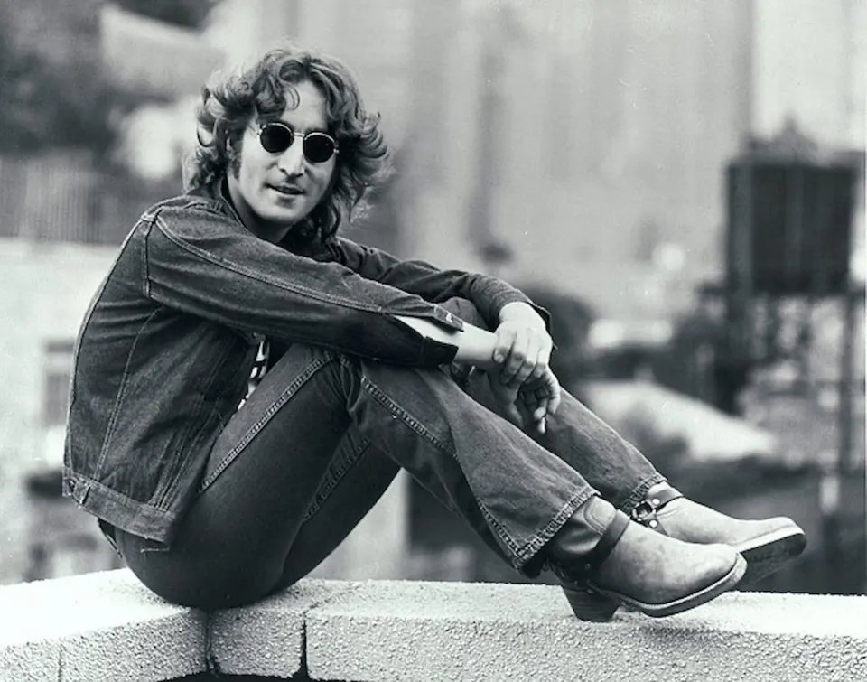 John Lennon en 1974, période post-Beatles