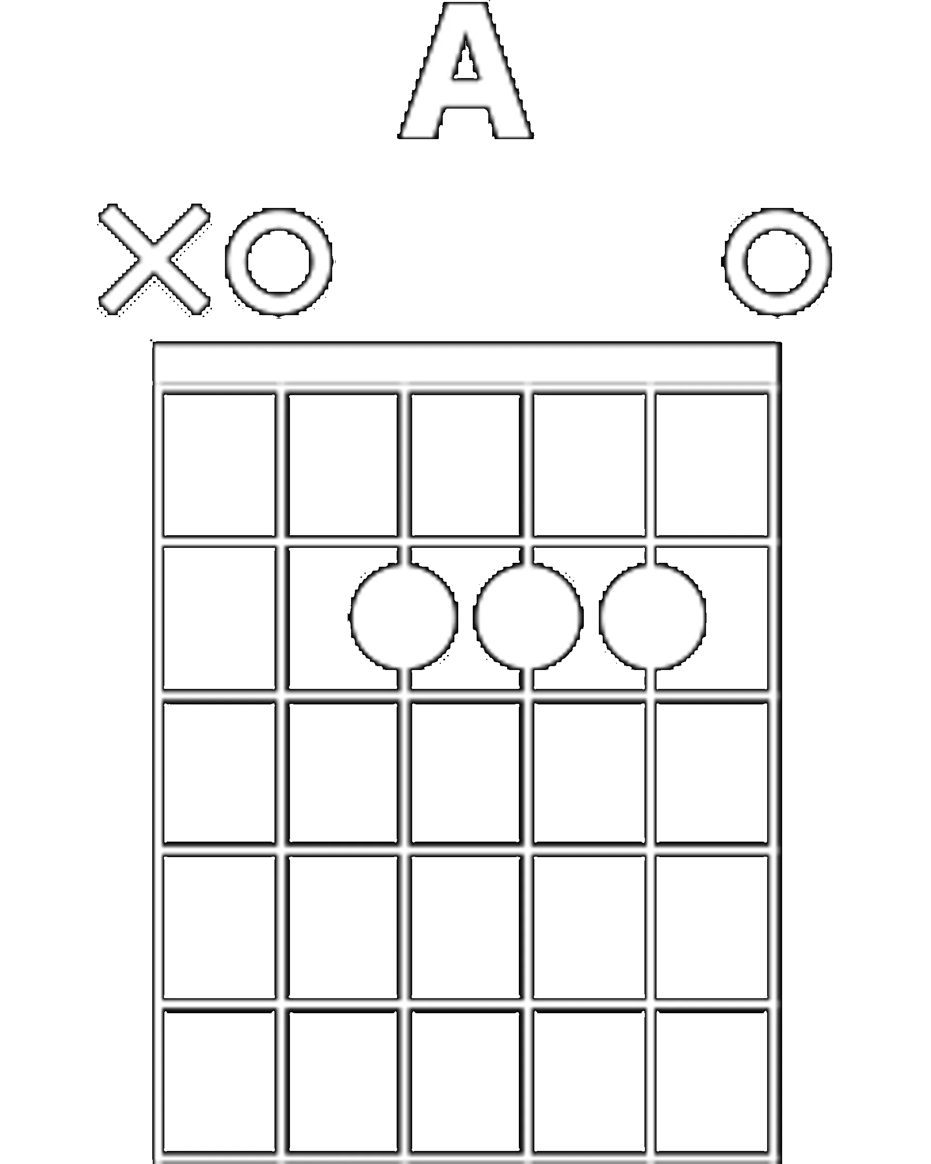 Diagramme de l'accord A (x02220)
