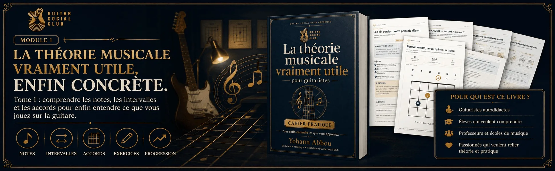 La théorie musicale vraiment utile - Tome 1 : La théorie musicale vraiment utile, enfin concrète : notes, intervalles, accords