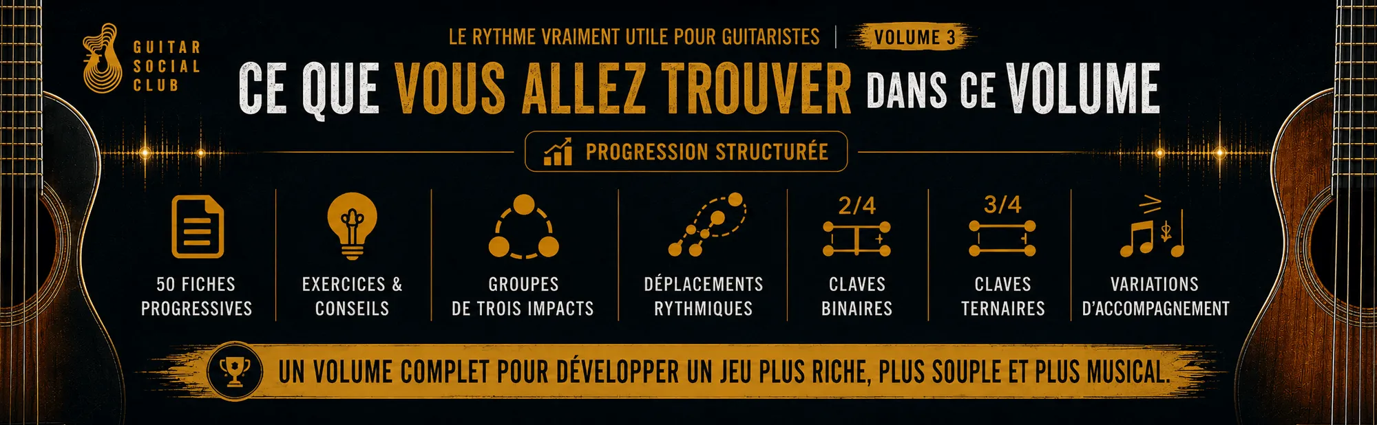 Le rythme vraiment utile - Volume 3 : Ce que vous allez trouver dans ce volume