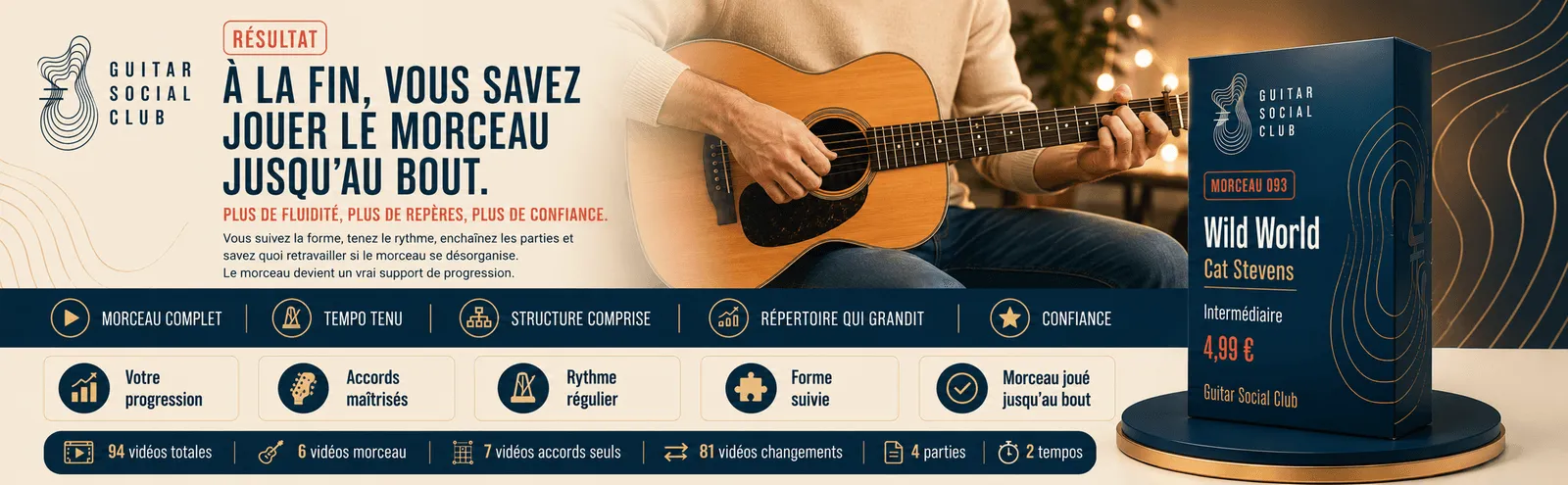 Le résultat : à la fin, tu sais jouer Wild World jusqu'au bout avec plus de fluidité et de confiance
