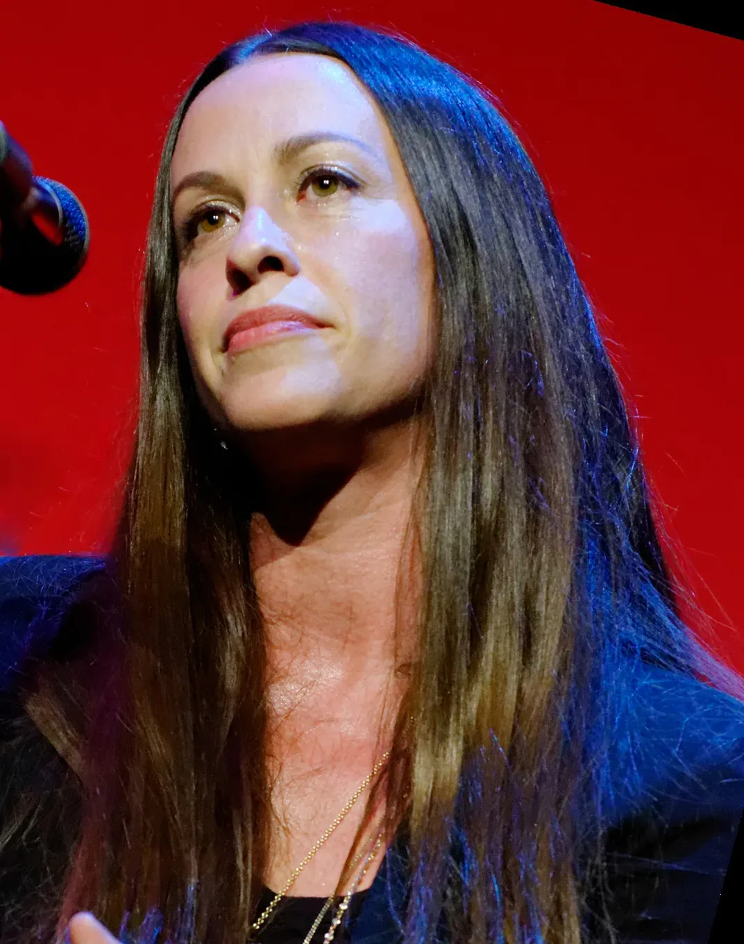 Portrait d'Alanis Morissette en concert