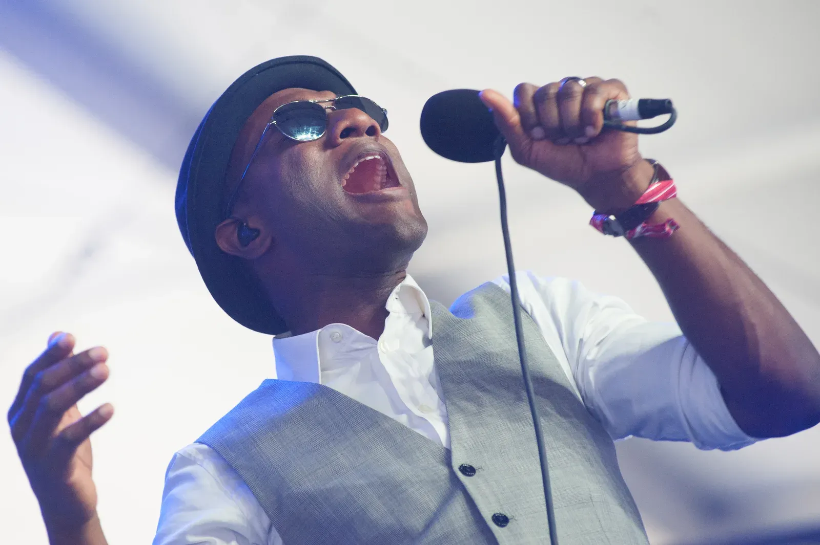 Aloe Blacc en concert à Coachella en 2014