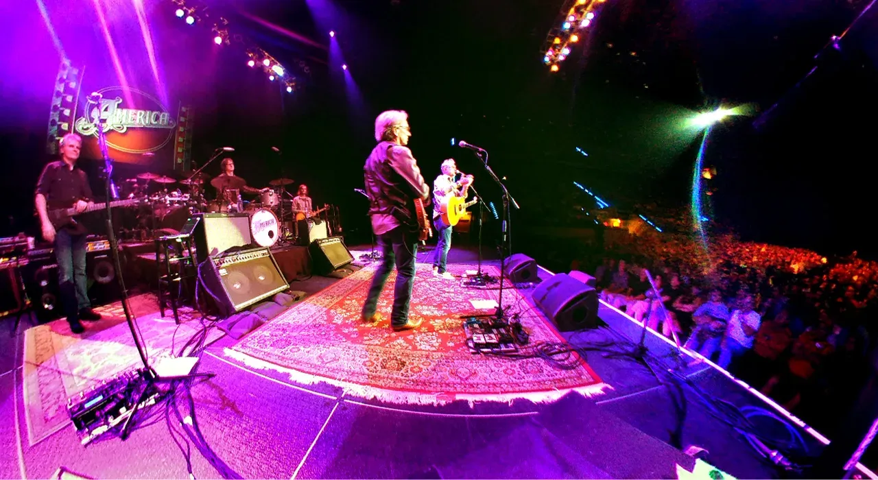 Le groupe America en concert