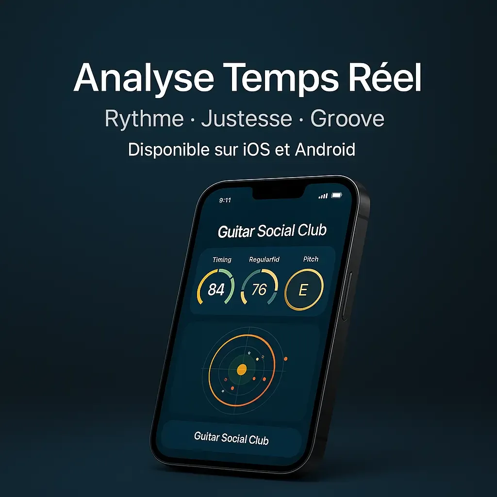 Coach guitare IA — analyse temps réel du jeu