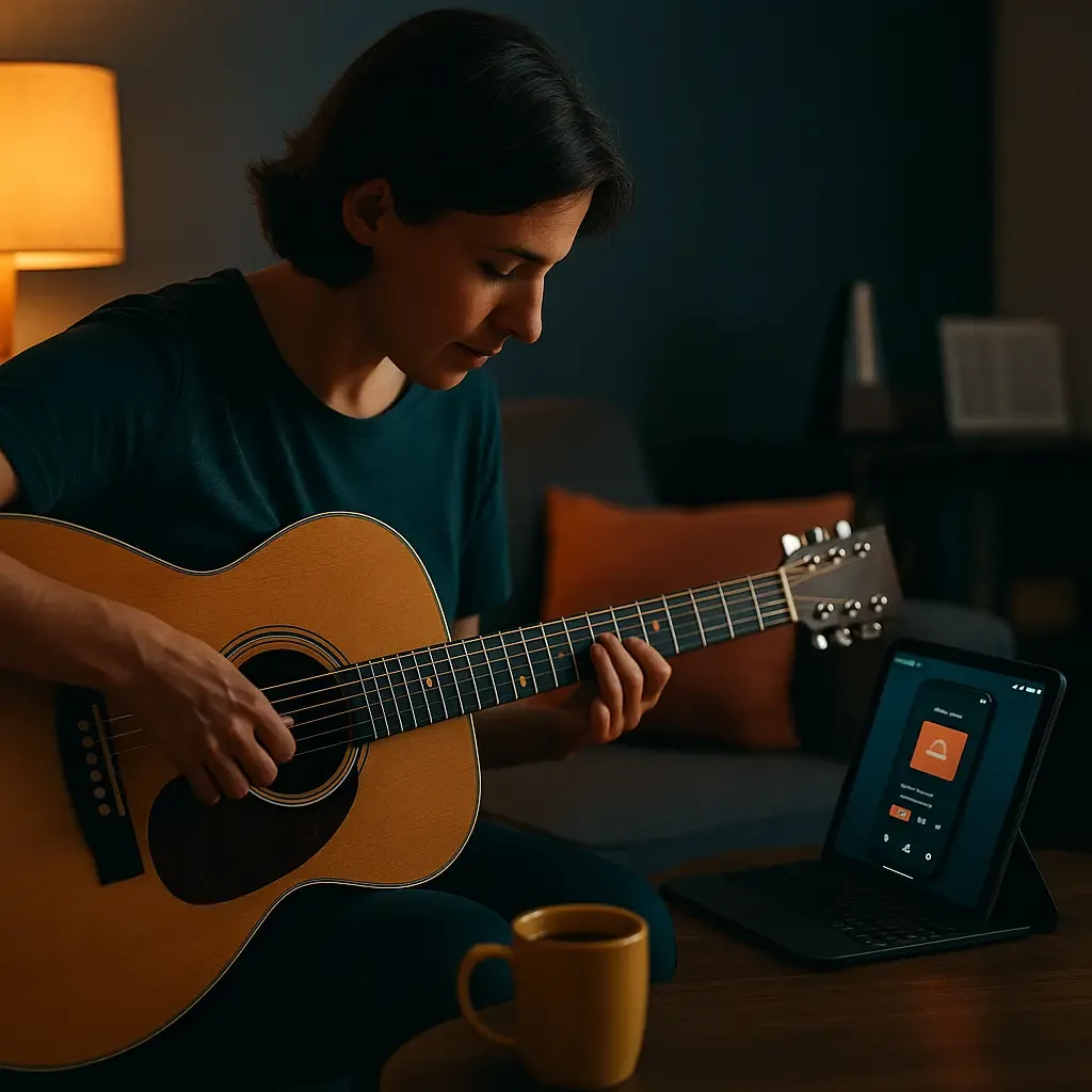 Apprendre la guitare seul : la méthode efficace pour progresser vite sans perdre de temps