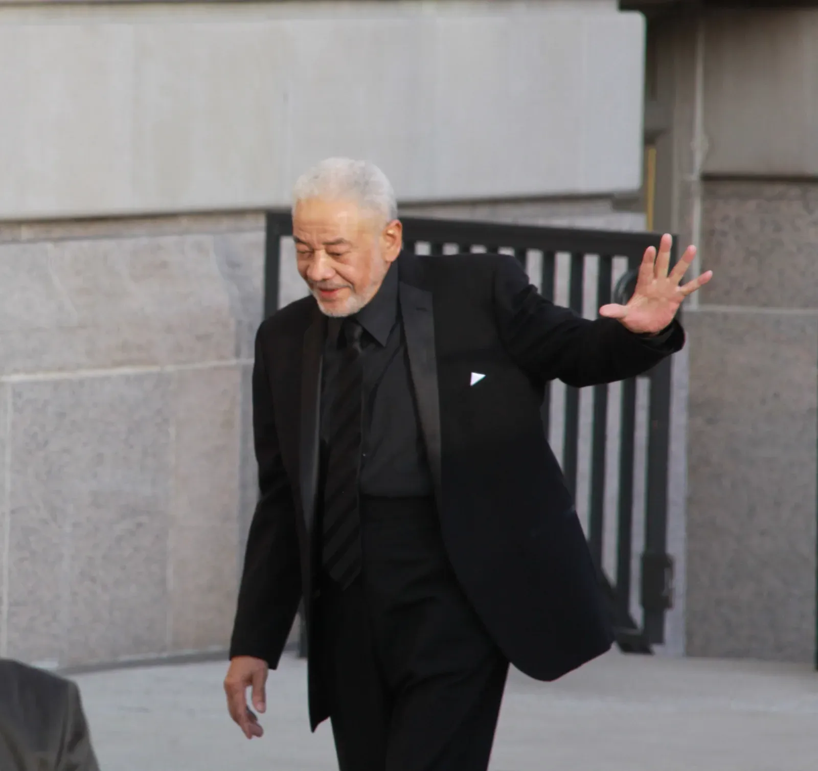 Bill Withers photographié au Rock and Roll Hall of Fame