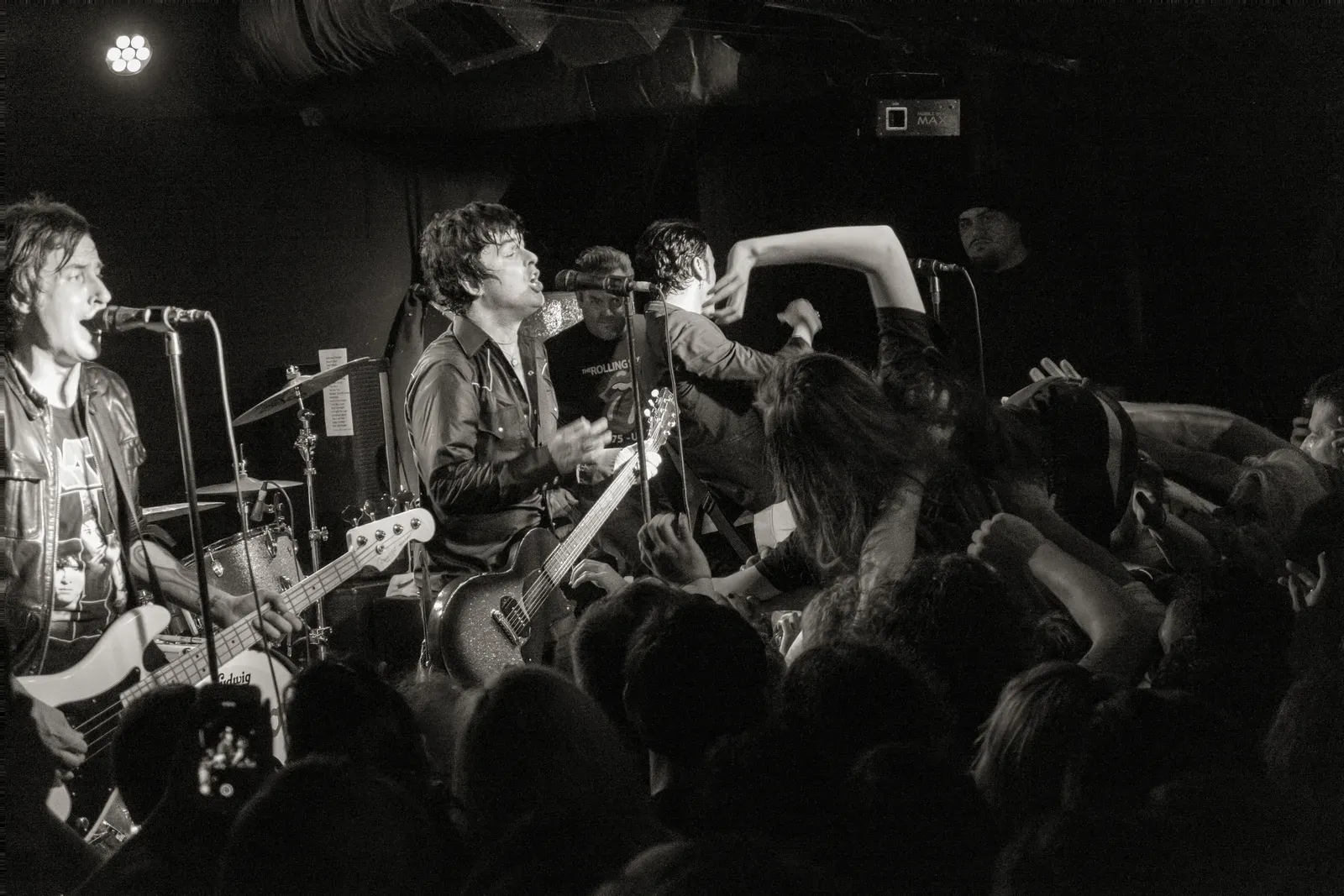 Billie Joe Armstrong de Green Day en concert