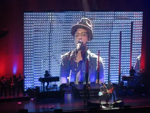 Bruno Mars en live