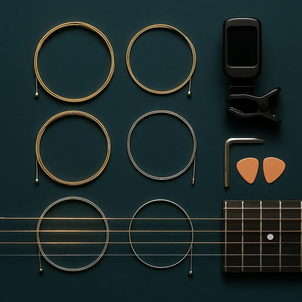 Enregistrement en Nashville tuning : doublage de prise pour un effet 12 cordes