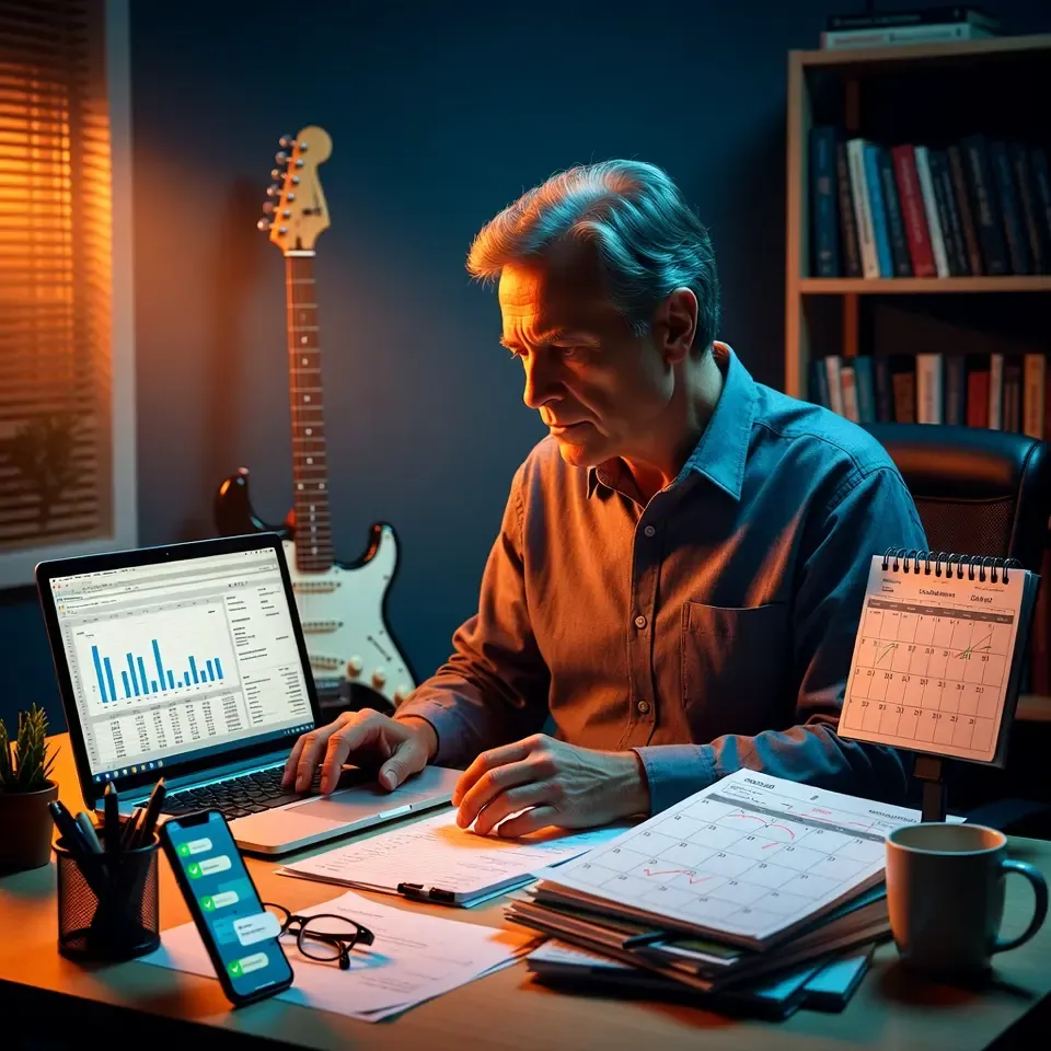 Cumuler plusieurs statuts comme professeur de guitare