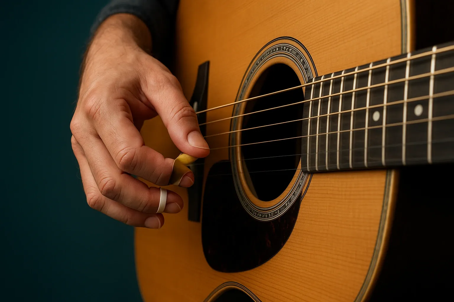 Fingerpicking avec drones modaux en DADGAD