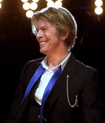 David Bowie en concert à Chicago en 2002