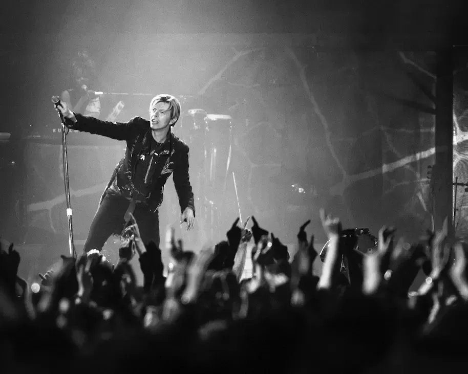 David Bowie sur scène