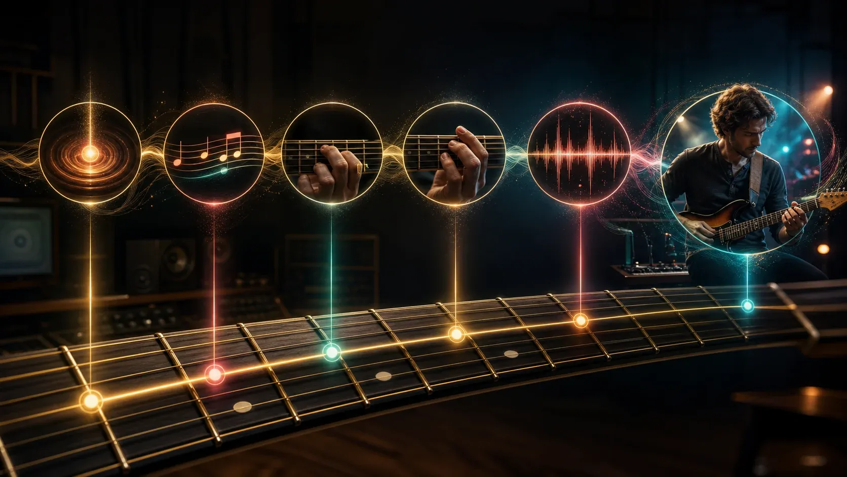 Ear training guitare : méthode complète pour progresser étape par étape