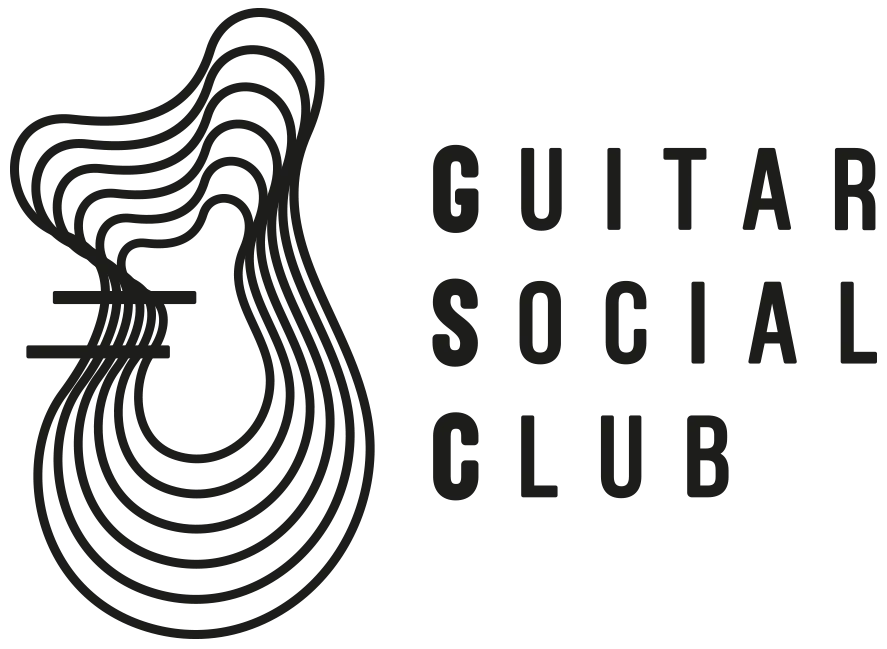 Logo noir de Guitar Social Club