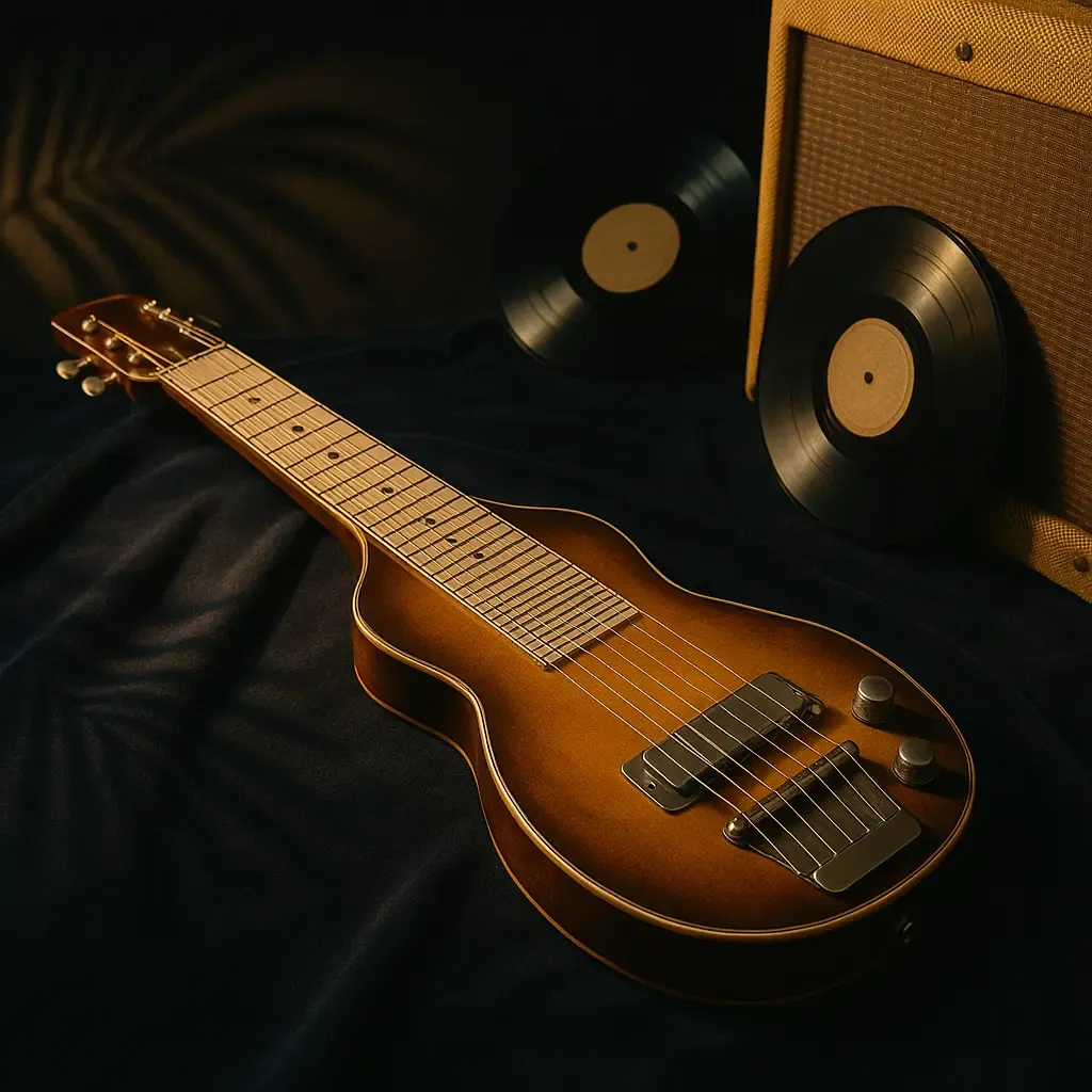 Lap steel Hawaï et jazz vintage : voicings C6 et A6