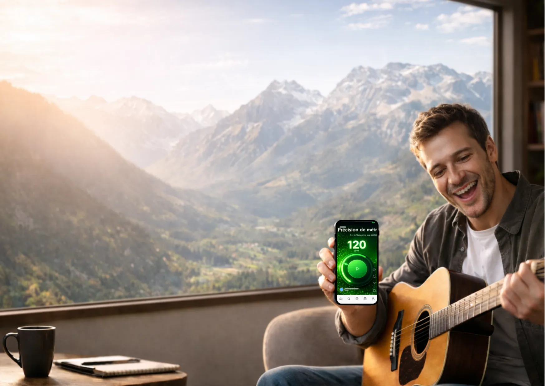 Hero application metronome guitare