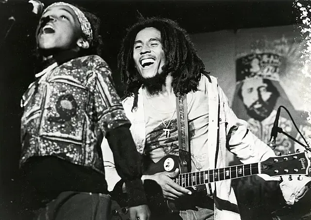 Bob Marley en concert en 1976