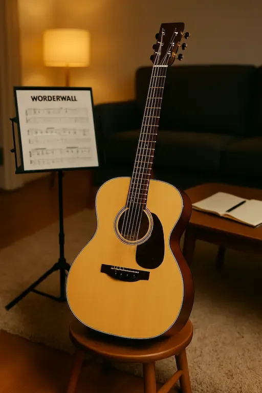 Guitare folk pour guitaristes débutants polyvalents