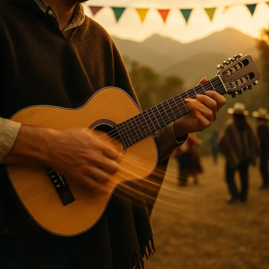 Ensemble andin avec tiple — bambuco et pasillo
