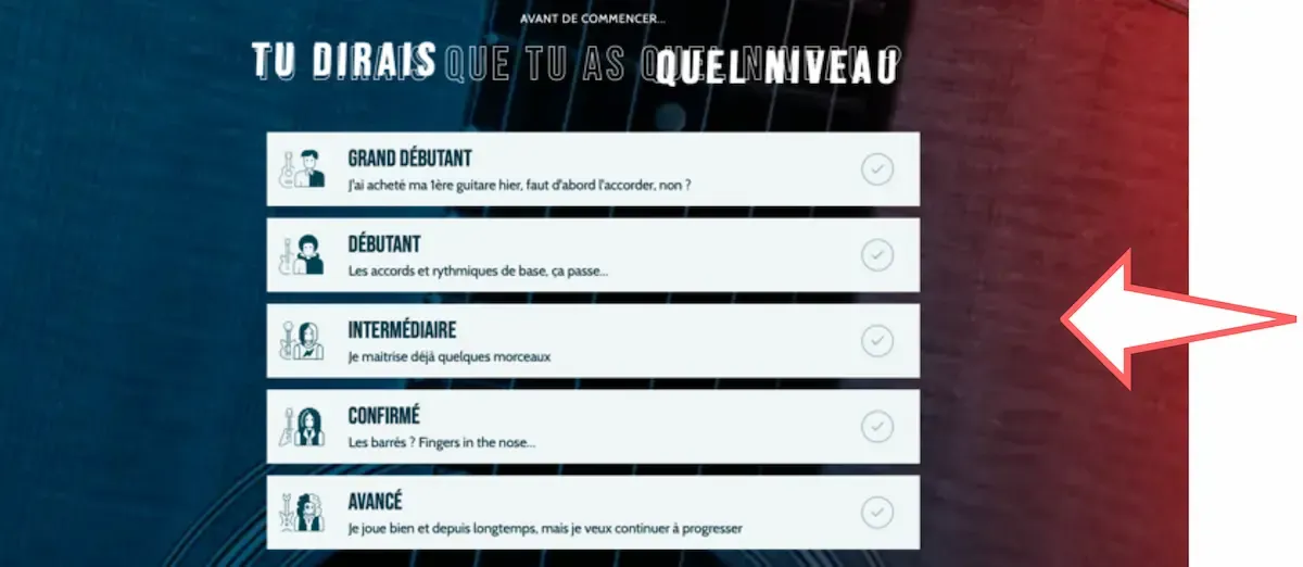 Page 2 - Vers la Web app ou le téléchargement