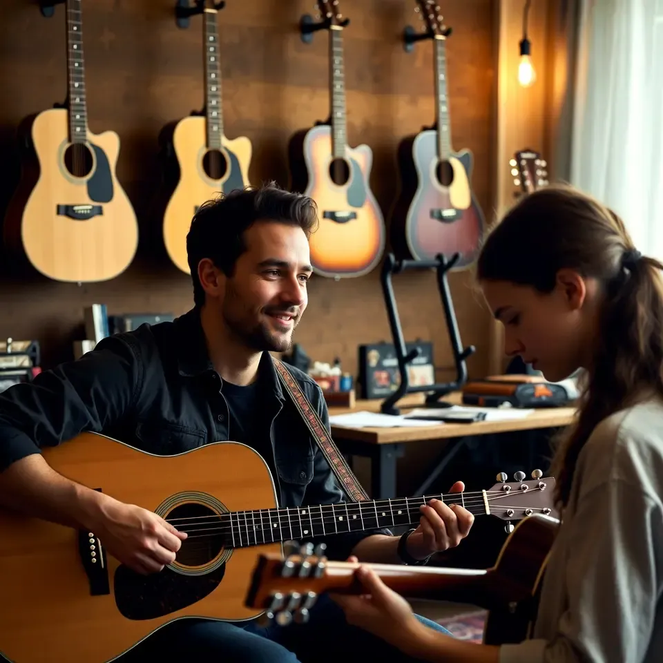 Pédagogie moderne pour enseigner la guitare avec outils et IA
