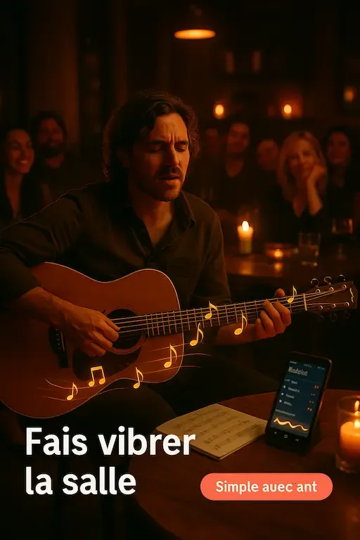 Position des doigts sur la guitare