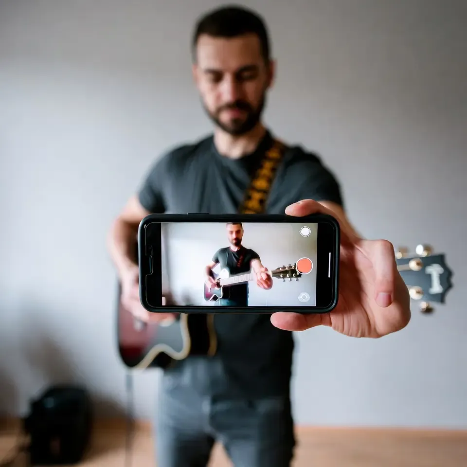 Réseaux sociaux pour professeur de guitare – Instagram, TikTok, YouTube