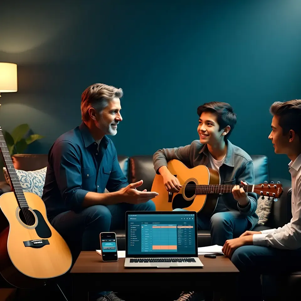 Trouver des élèves de guitare en 2025 – stratégies modernes pour développer son activité de professeur de guitare.