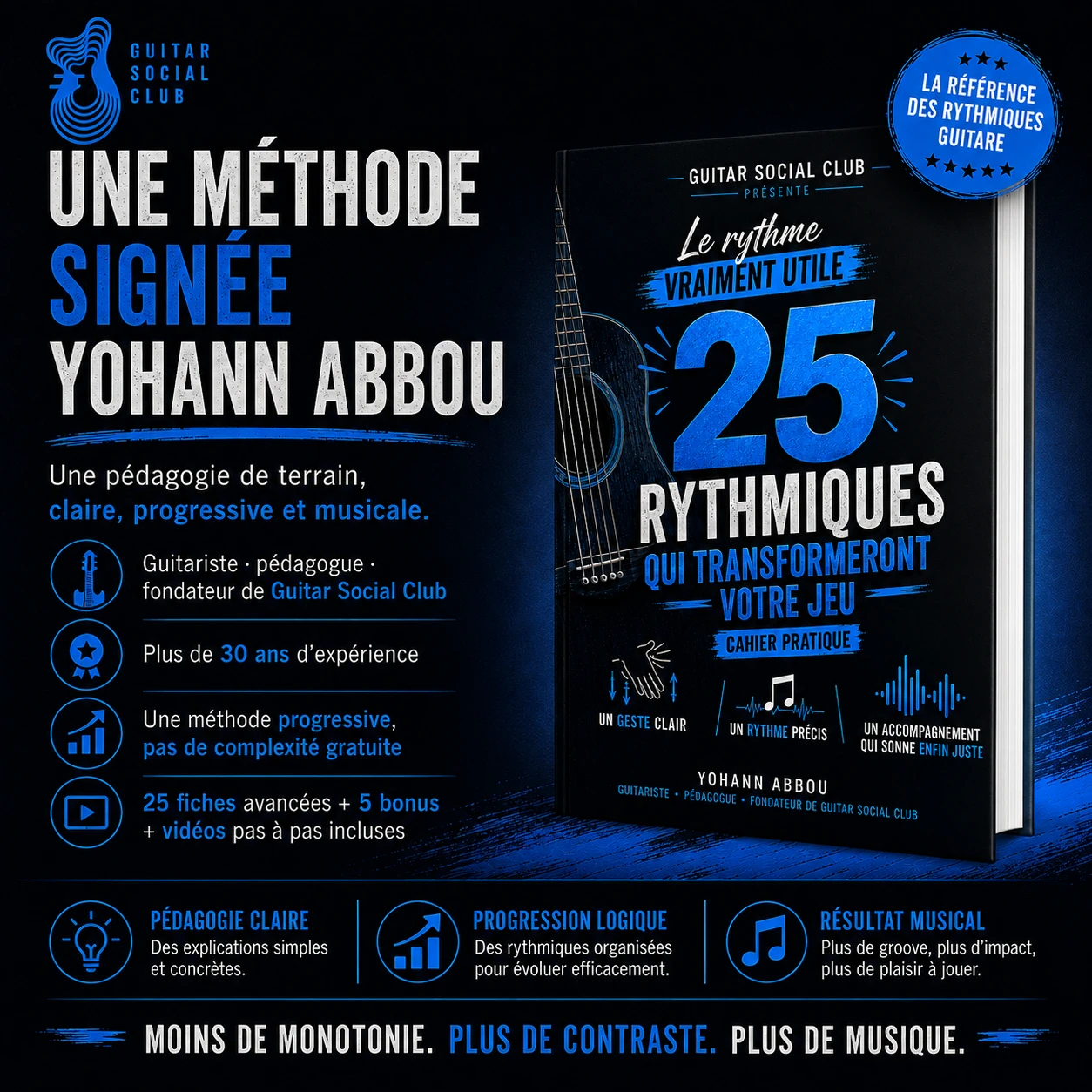 Volume 4 conçu par Yohann Abbou pour construire des accompagnements plus riches, précis et musicaux