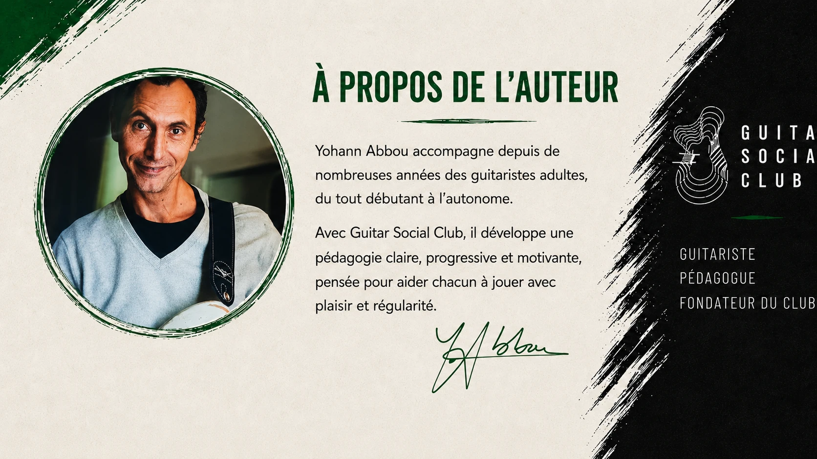 Présentation de la série 50 jours de guitare pour progresser avec le volume 3 dans le parcours L1 à L8
