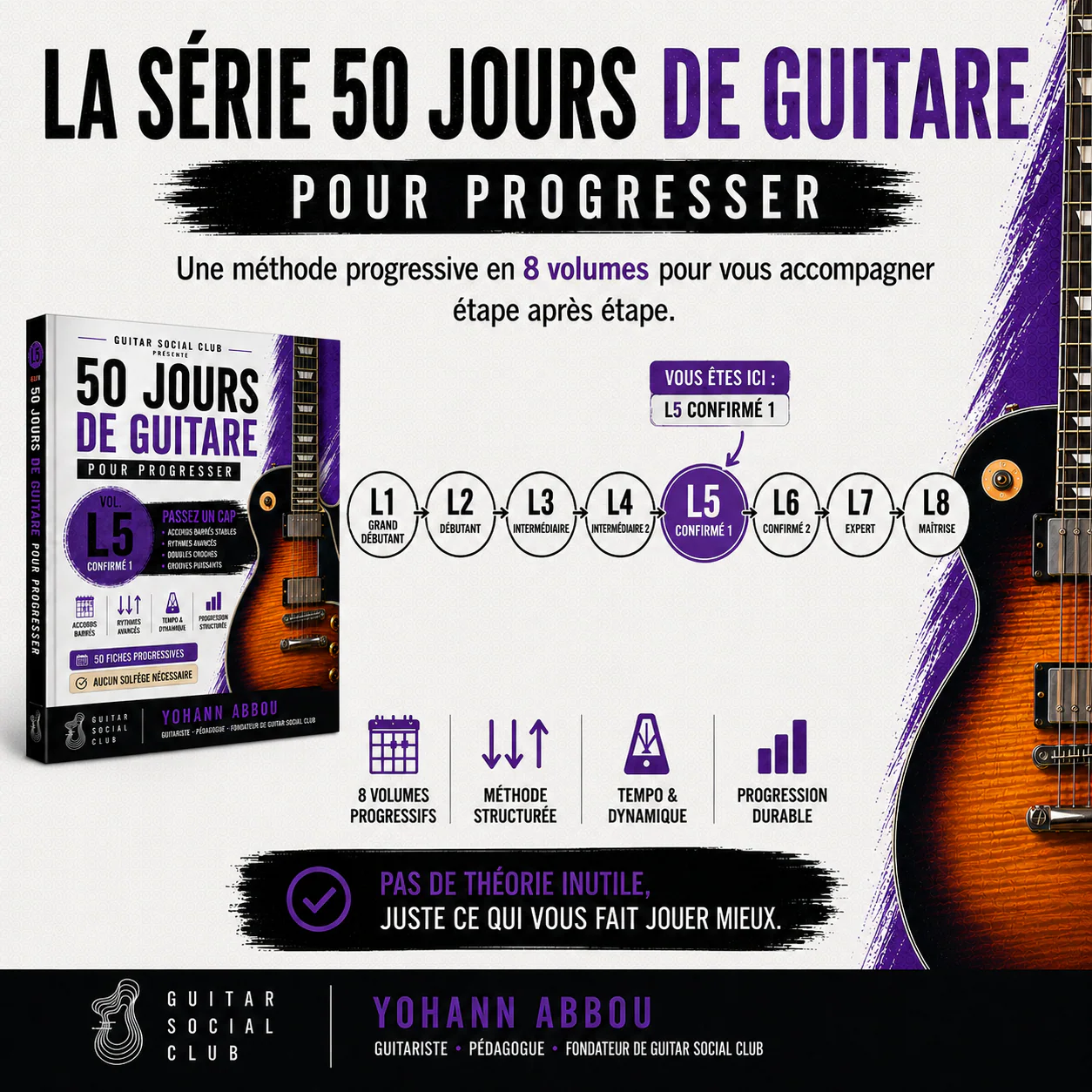 Diagnostic du volume 5 L5 confirmé 1 pour vérifier les acquis avant de passer un cap rythmique