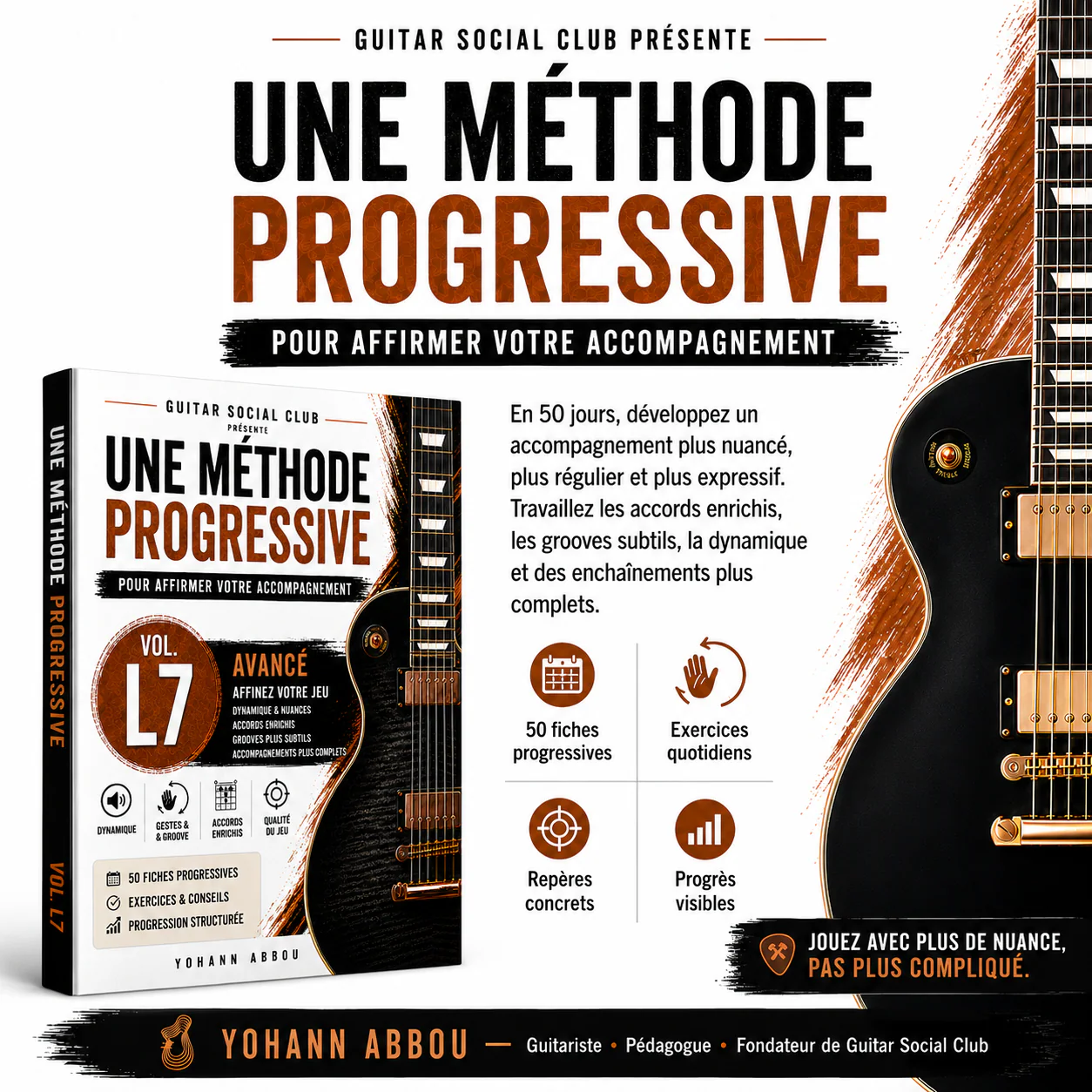 Diagnostic du volume 7 L7 avancé pour vérifier les acquis avant de travailler les nuances et les voicings