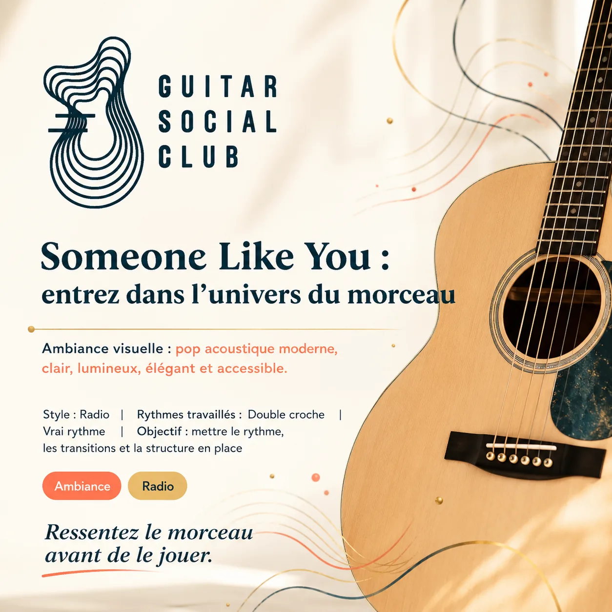 Ambiance musicale originale pour Someone Like You sans pochette ni artiste