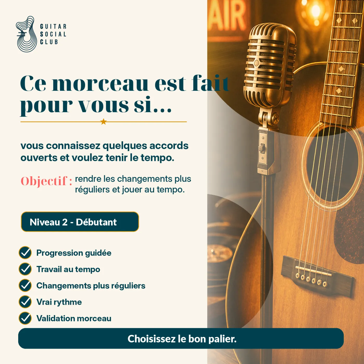 Diagnostic niveau pour Stand By Me