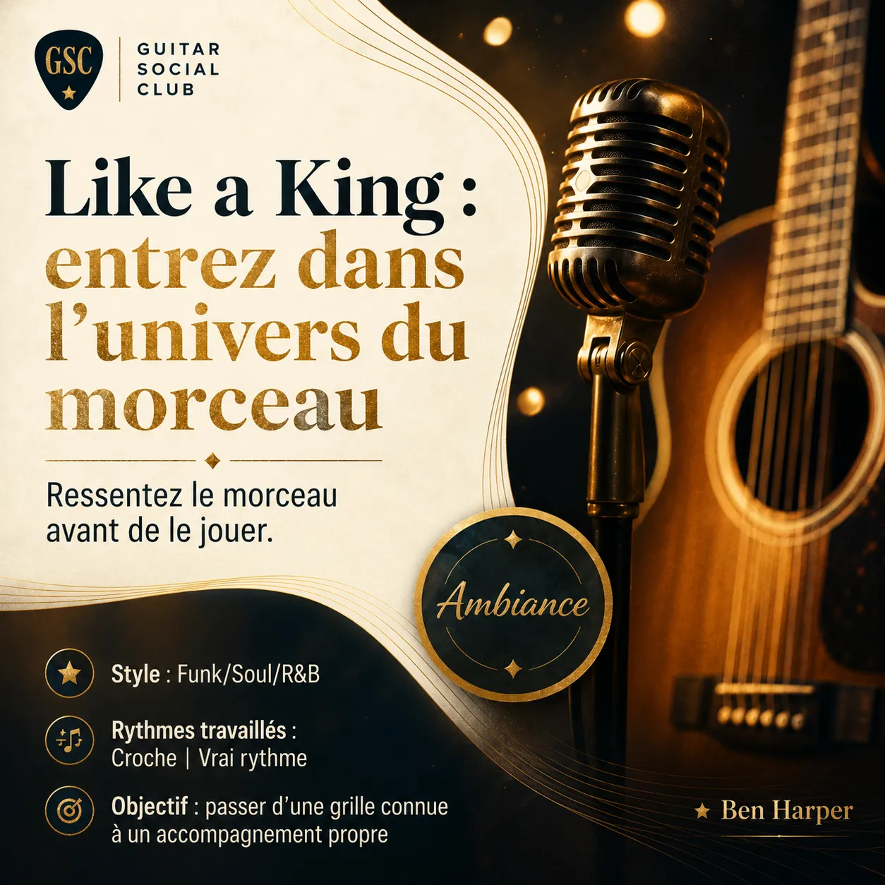 Ambiance musicale originale pour Like a King sans pochette ni artiste