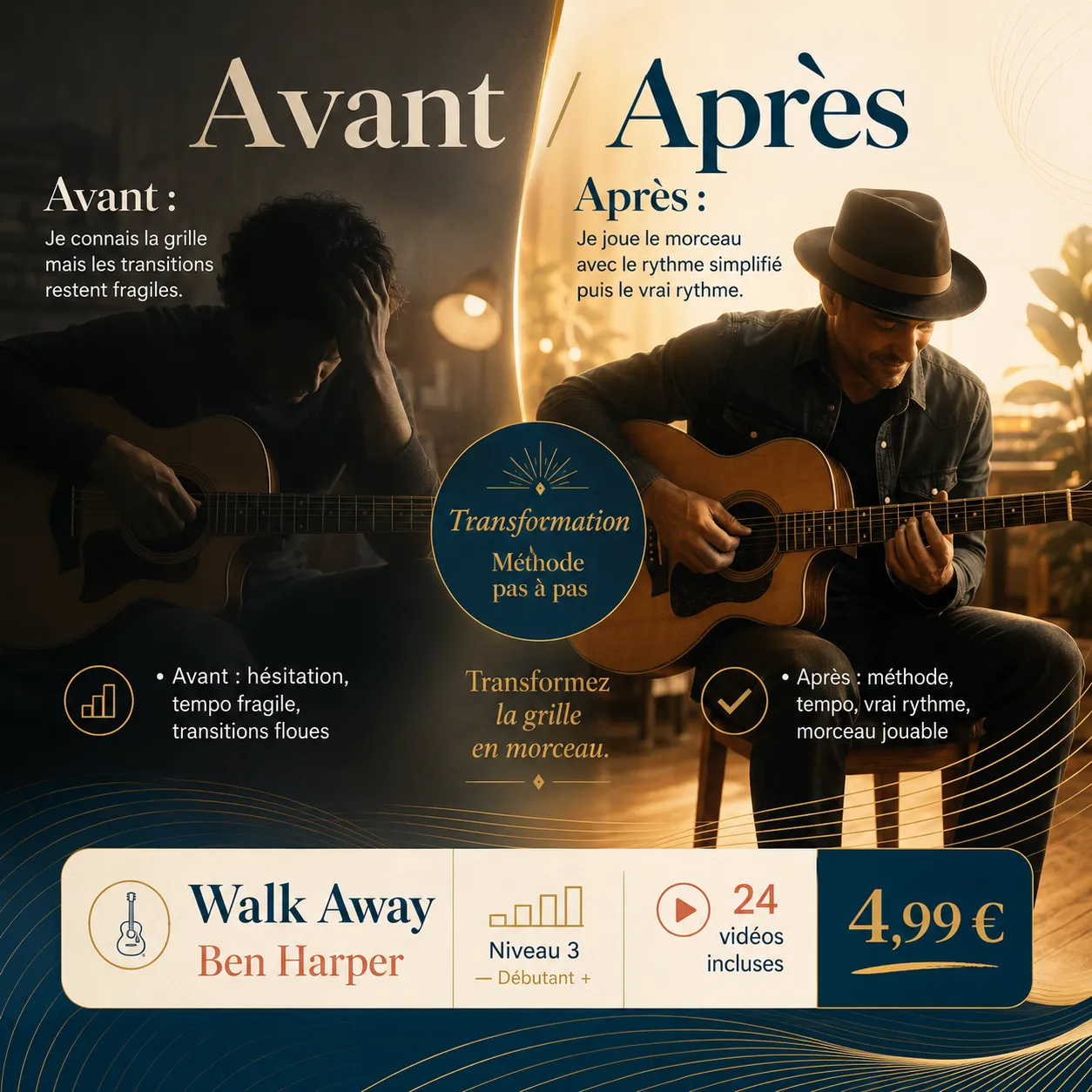 Ambiance musicale originale pour Walk Away sans pochette ni artiste