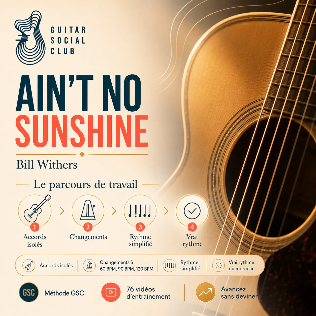 Parcours de travail GSC pour apprendre Ain't No Sunshine
