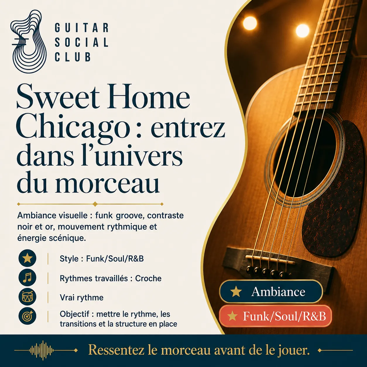 Ambiance musicale originale pour Sweet Home Chicago sans pochette ni artiste