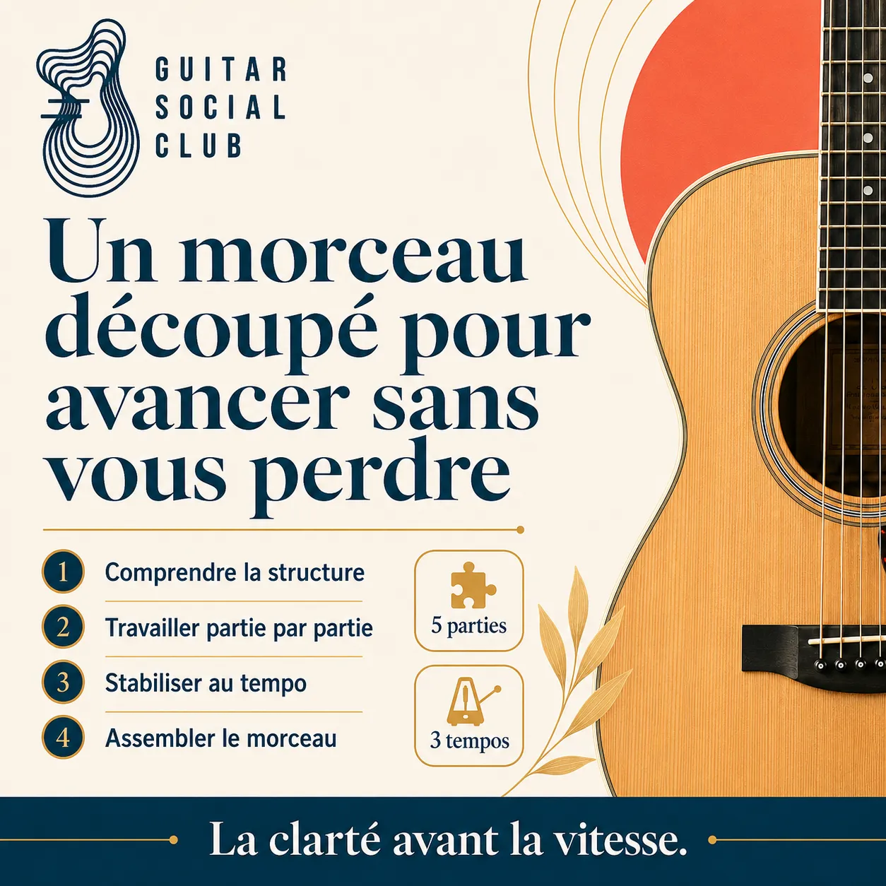 Découpage pédagogique du morceau Could You Be Loved