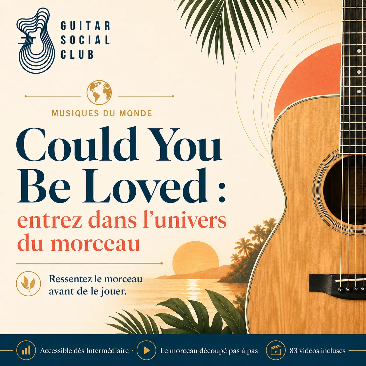 Ambiance musicale originale pour Could You Be Loved sans pochette ni artiste
