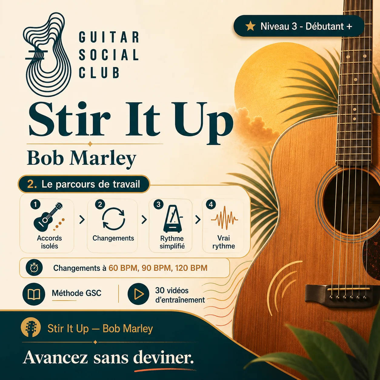 Parcours de travail GSC pour apprendre Stir It Up
