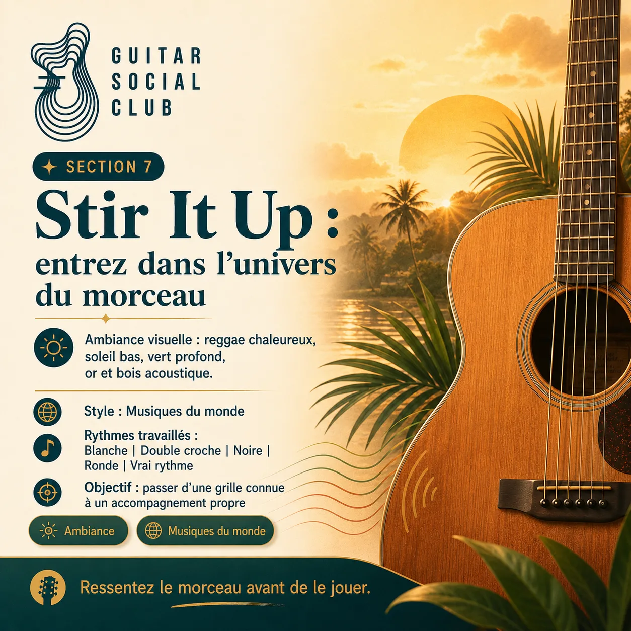 Ambiance musicale originale pour Stir It Up sans pochette ni artiste