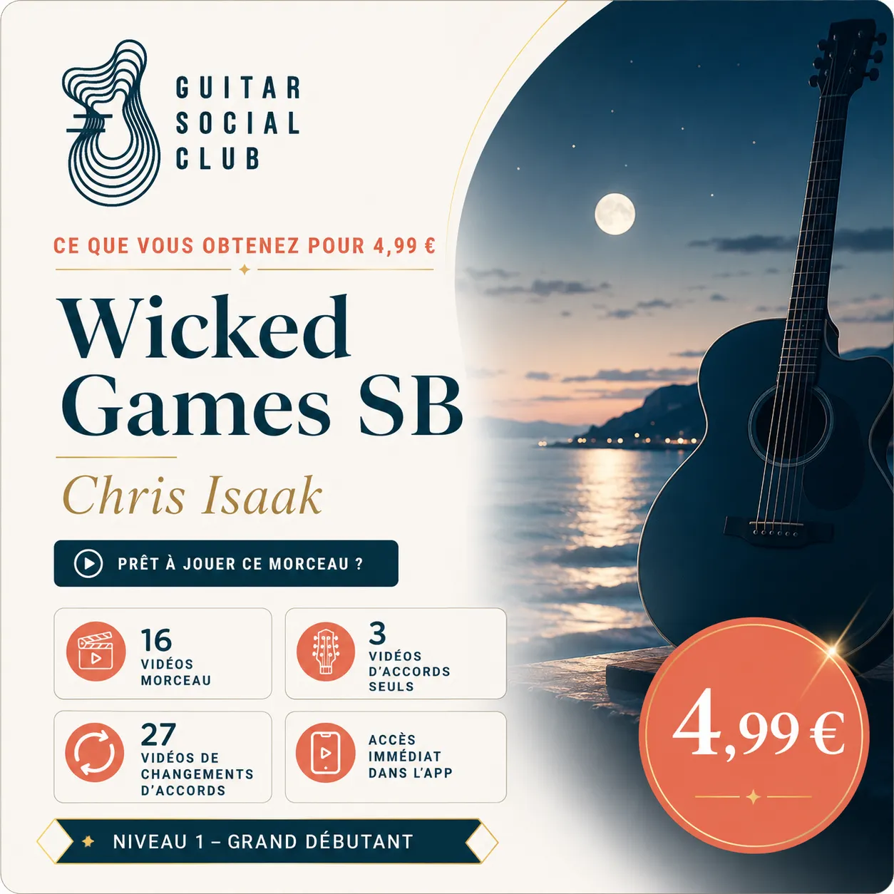 Packshot GSC de Wicked Games SB avec détail des vidéos pédagogiques