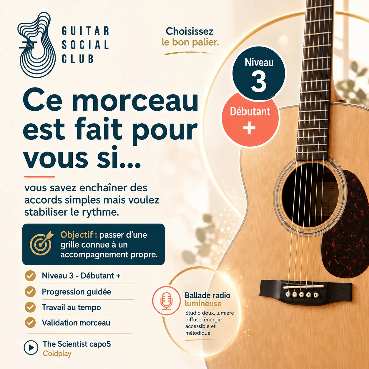Parcours de travail GSC pour apprendre The Scientist capo5
