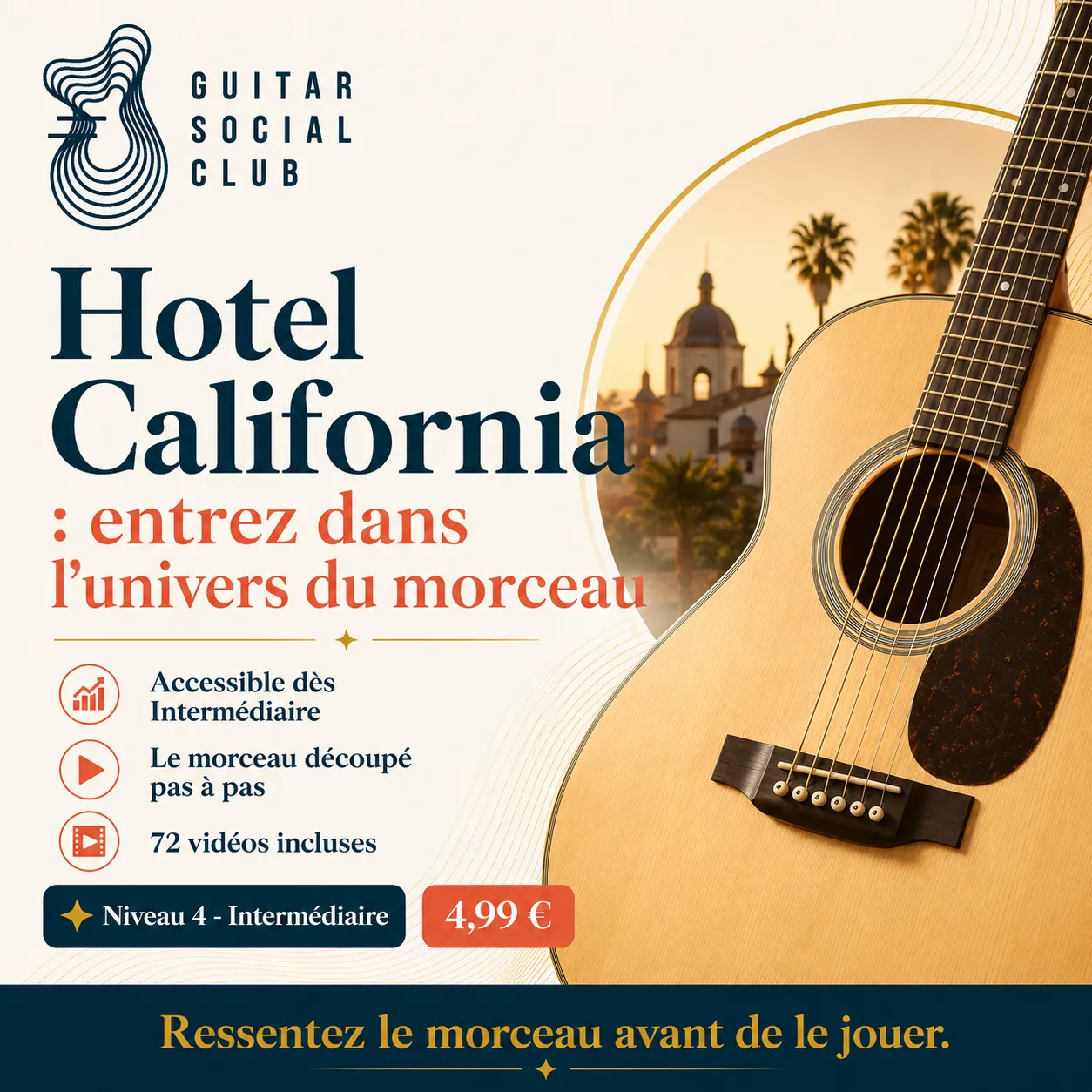 Ambiance musicale originale pour Hotel California capo 2 sans pochette ni artiste
