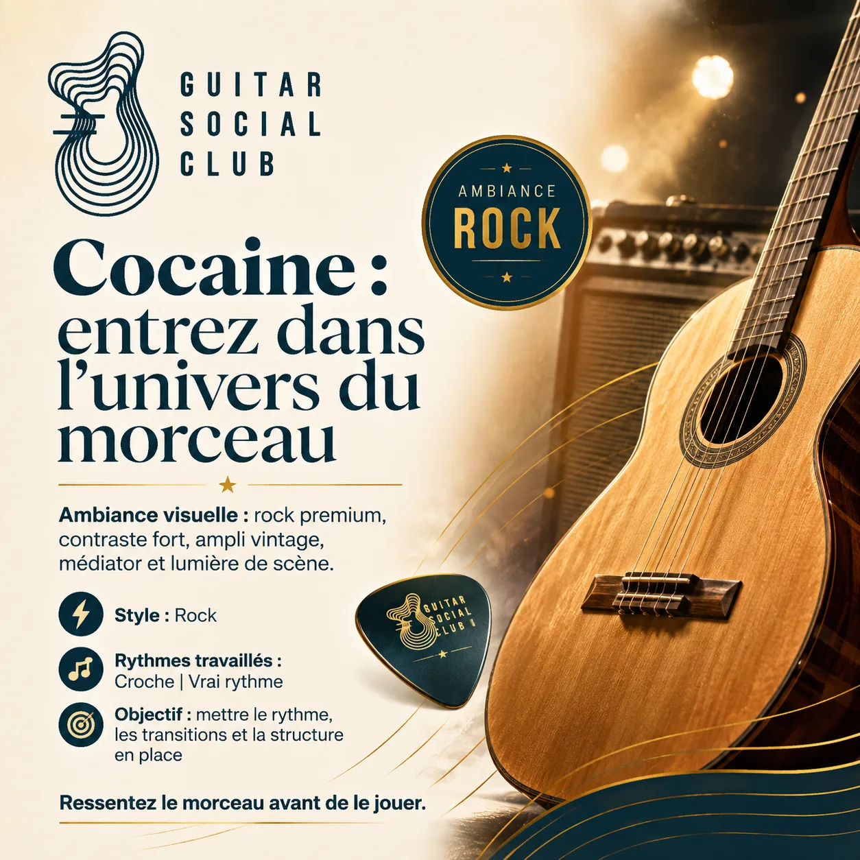 Ambiance musicale originale pour Cocaine sans pochette ni artiste