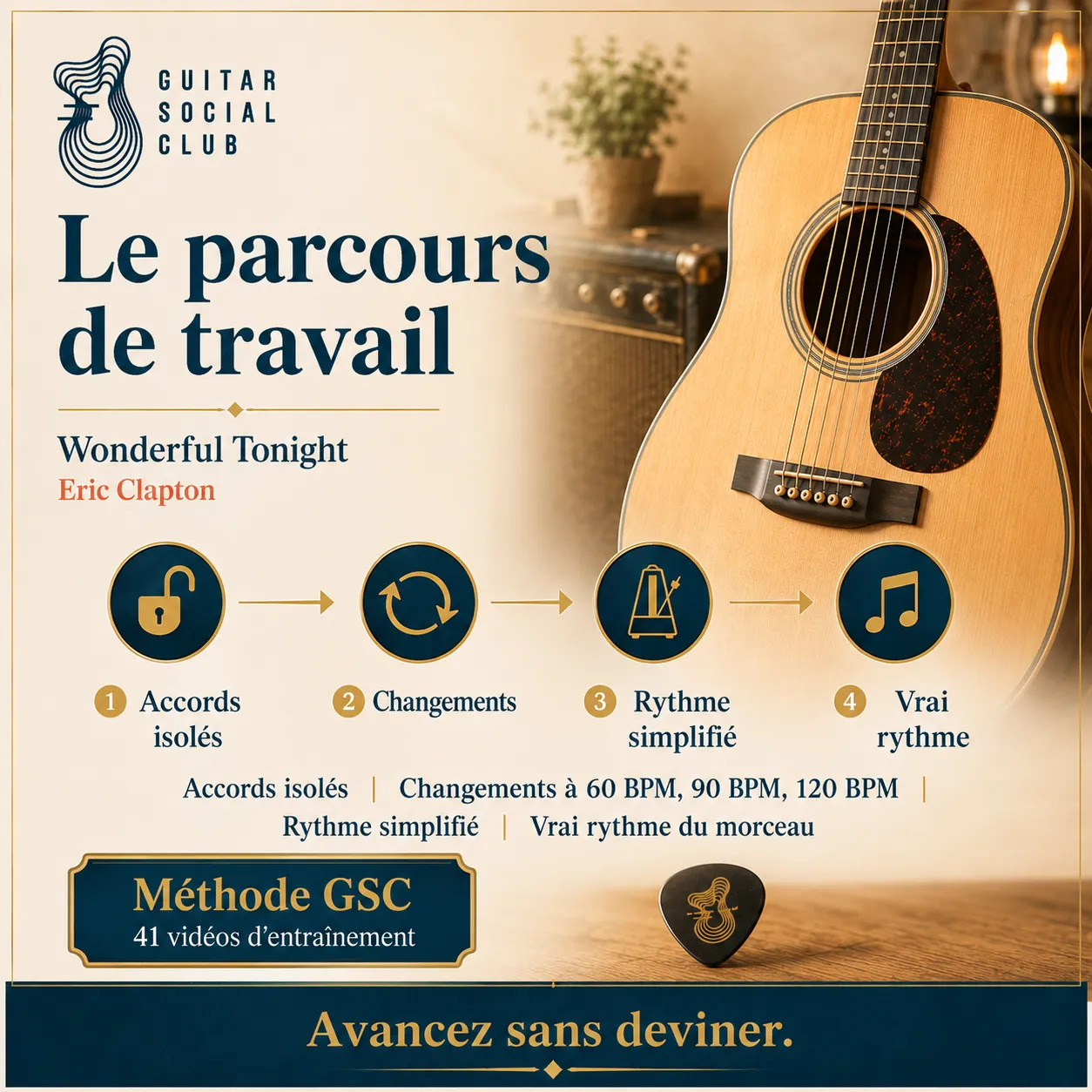 Parcours de travail GSC pour apprendre Wonderful Tonight