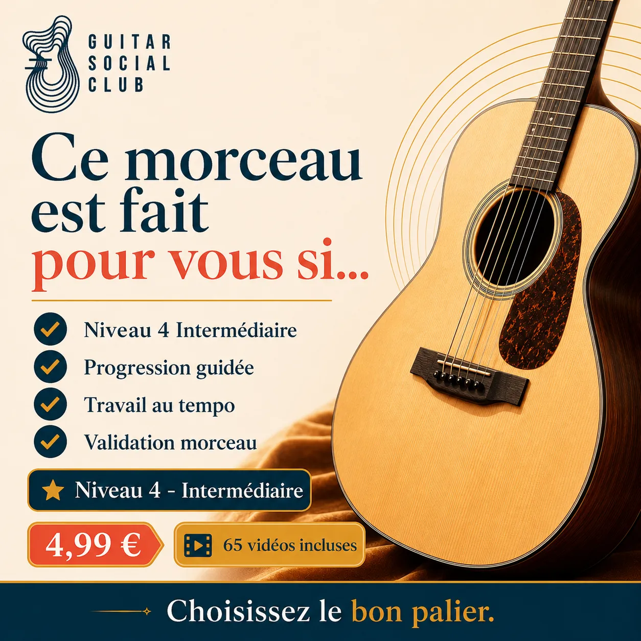 Diagnostic niveau et progression pour Everlong